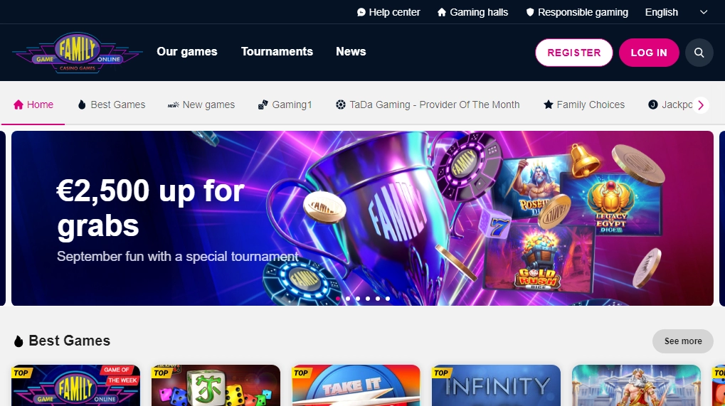 Family Game Online Casino